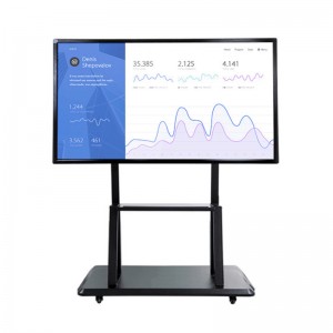 KER factory High Quality 55″ 65″ 75″86″ Android or Windows OS IR touch or Capacitive touch Smart Interactive Whiteboard for Classrooms teaching or meeting rooms