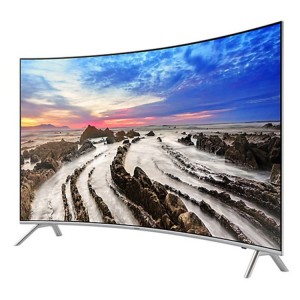 Curved surface  explosion-proof screen 55″65″75 inch surface panel  4K full HD 3D Smart internet TV with wifi